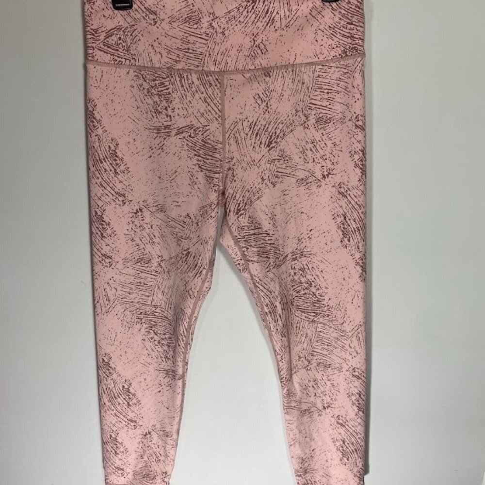 Zyia Active Pink Pattern Leggings